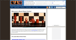Desktop Screenshot of boardgamecentral.com